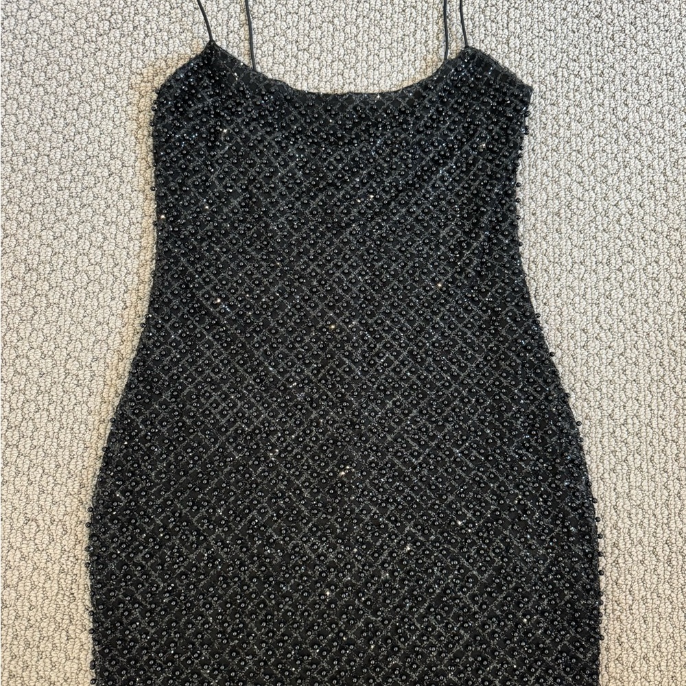 Oh Polly Embellished Mini Dress